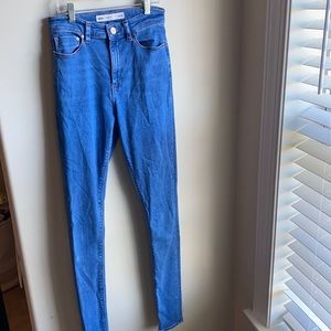 ASOS high rise skinny jeans